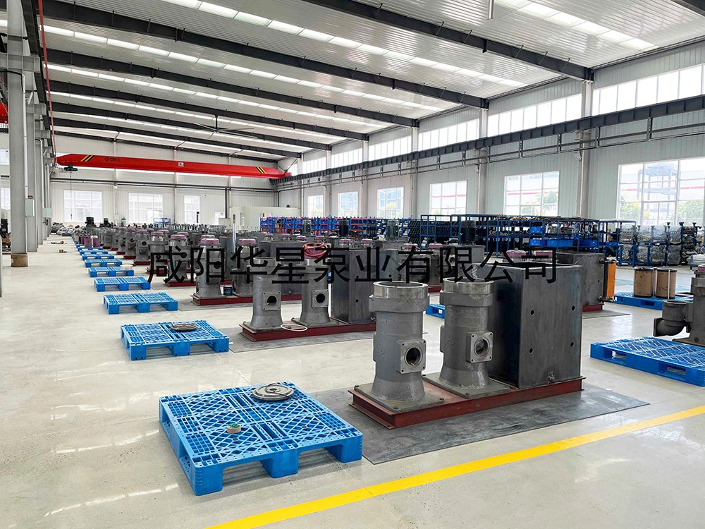 陶瓷柱塞泥漿泵裝配車(chē)間2